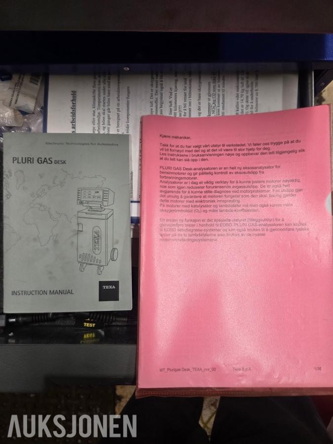 2005 Texa Plurigas 4-gass avgassmåler – Nesten ubrukt