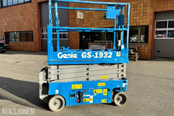 2011 Genie 1932 sakselift - arbeidshøyde ca 7,8 m - Sertifisert - Nye batteri