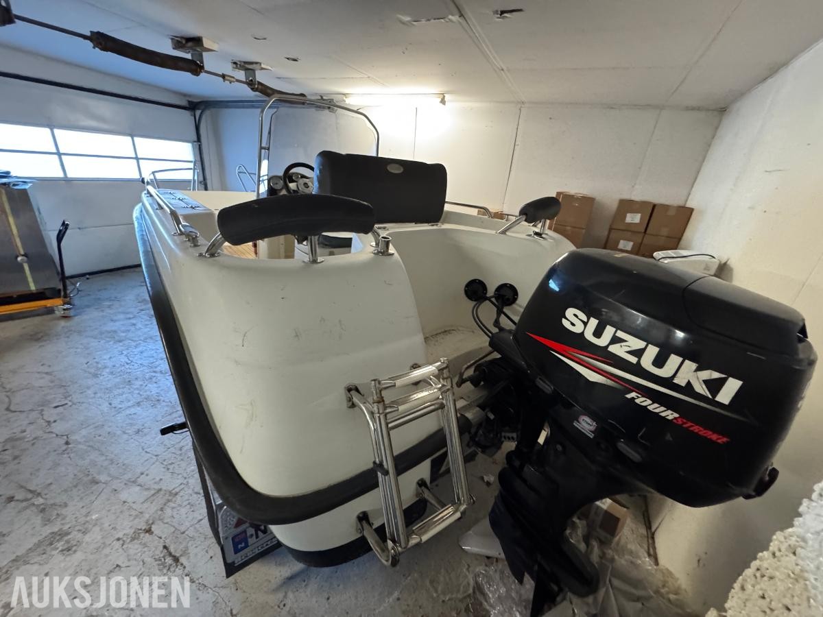 2010 Askeladden 475 Freestyle med Suzuki motor og henger 