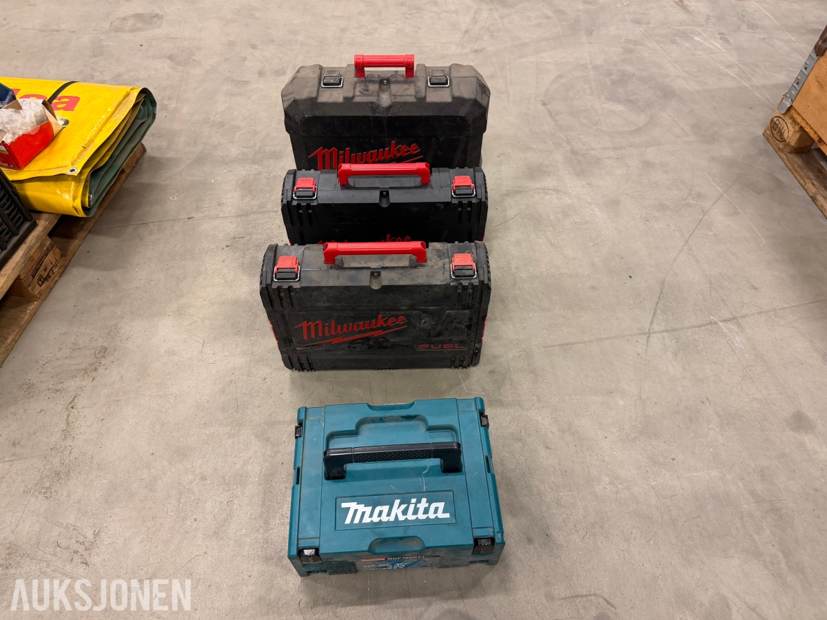 Diverse byggnings utstyr 220 v varmematte spiker mm