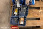 Diverse byggnings utstyr 220 v varmematte spiker mm