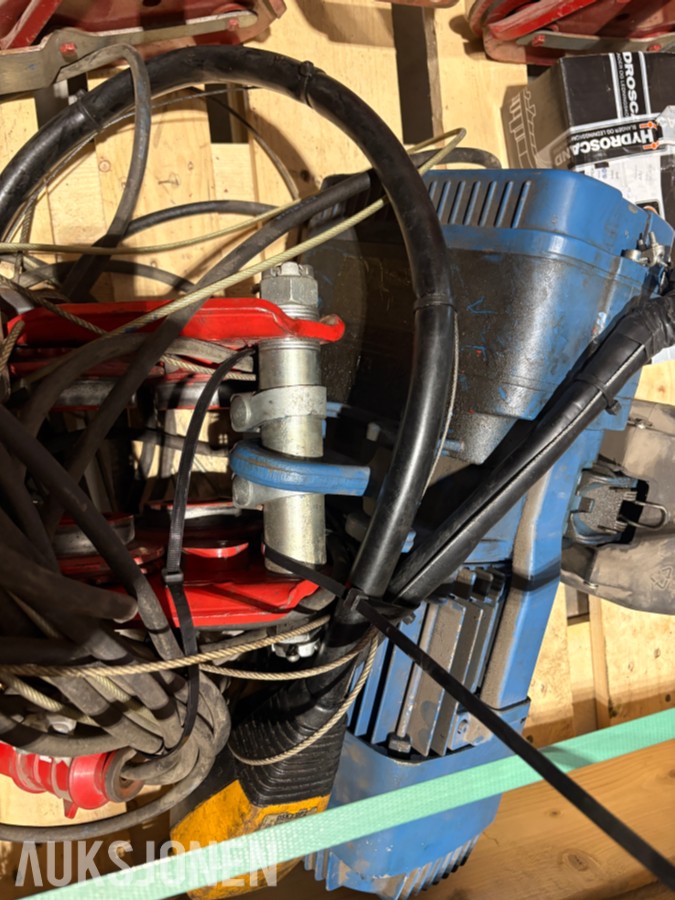Demag traverskran med DKUN 5-500 K V1 F4 kjettingtalje