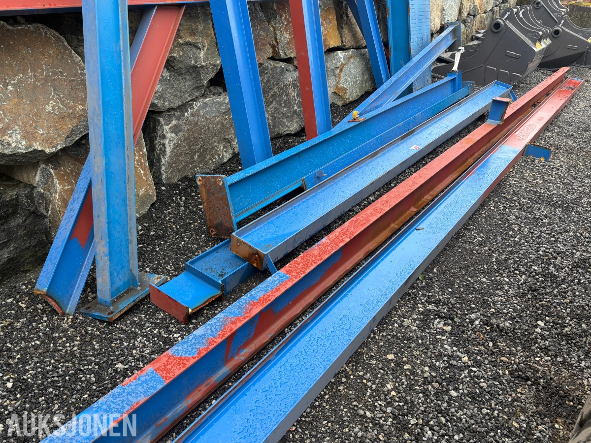 Demag traverskran med DKUN 5-500 K V1 F4 kjettingtalje