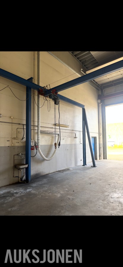 Demag traverskran med DKUN 5-500 K V1 F4 kjettingtalje