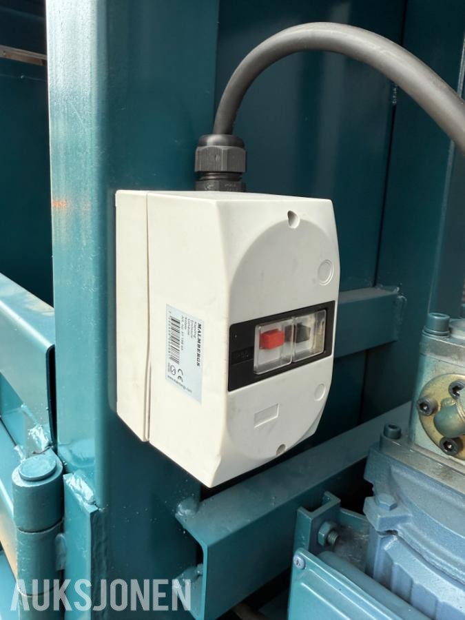 Ny hydraulisk pappresse 8 tonn