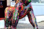 2026 Egenprodusert NEON GORILLA 135CM