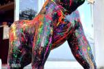 2026 Egenprodusert NEON GORILLA 135CM