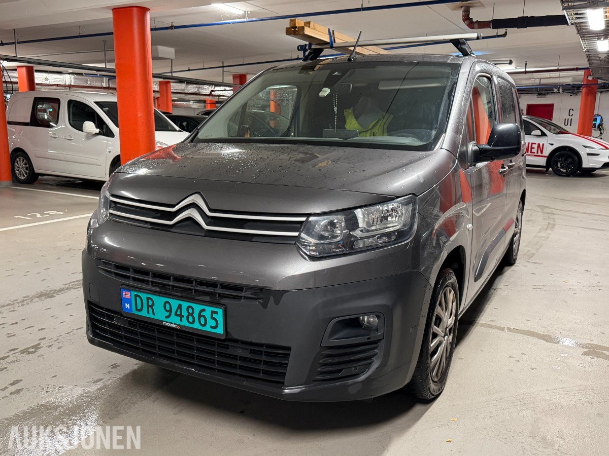 Citroën Berlingo 1.5 diesel 102 hk – 2021 – 3-seter varebil