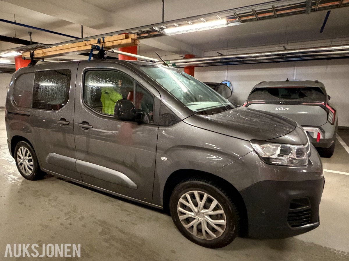 Citroën Berlingo 1.5 diesel 102 hk – 2021 – 3-seter varebil