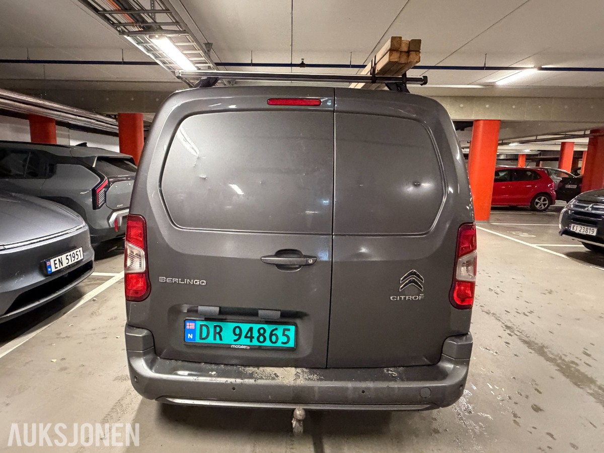 Citroën Berlingo 1.5 diesel 102 hk – 2021 – 3-seter varebil
