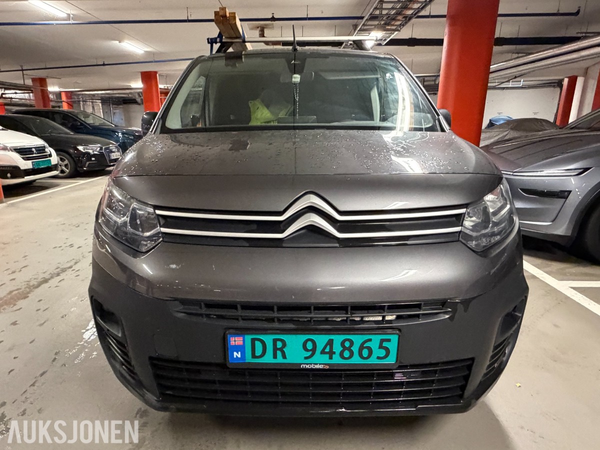 Citroën Berlingo 1.5 diesel 102 hk – 2021 – 3-seter varebil