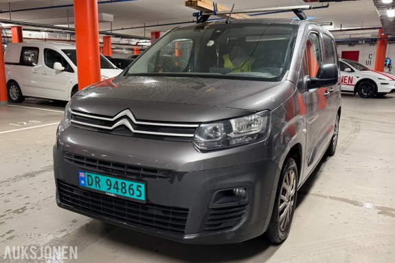 Citroën Berlingo 1.5 diesel 102 hk – 2021 – 3-seter varebil