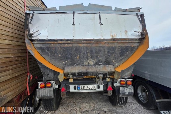 2010 Nor Slep PHV-24 - 3 Akslet asfalt henger