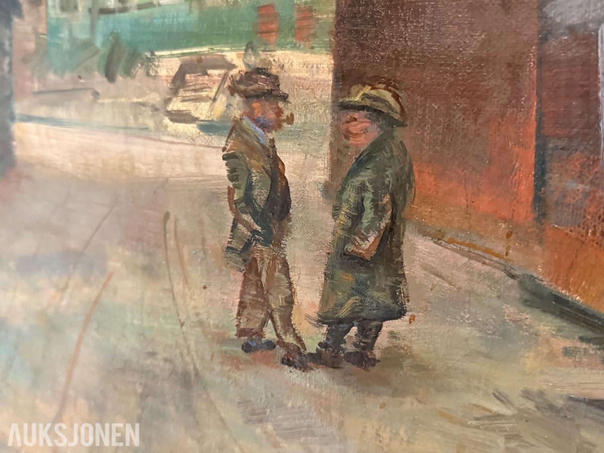 Kunst Maleri,  Guido Schjølberg - Ingen minstepris