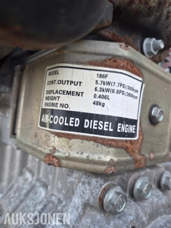 Asfalt/ betongsag med dieselmotor - Ingen minstepris