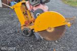 Asfalt/ betongsag med dieselmotor - Ingen minstepris
