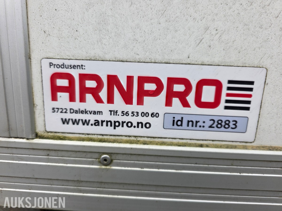Arnpro Mannskapsbrakke skifthenger- garderobe- toalett- oppholdsrom