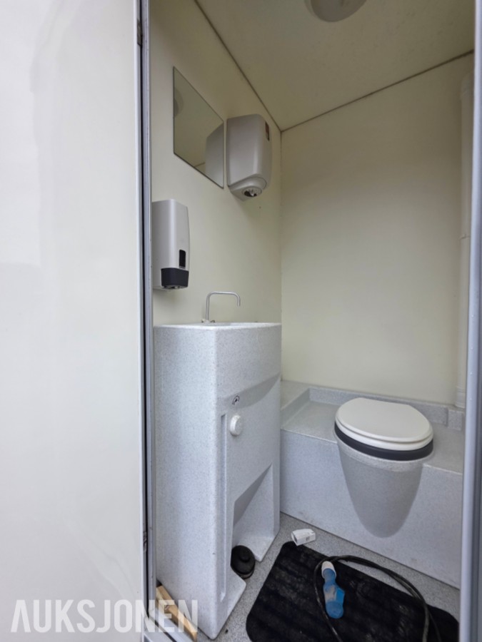 Arnpro Mannskapsbrakke skifthenger- garderobe- toalett- oppholdsrom