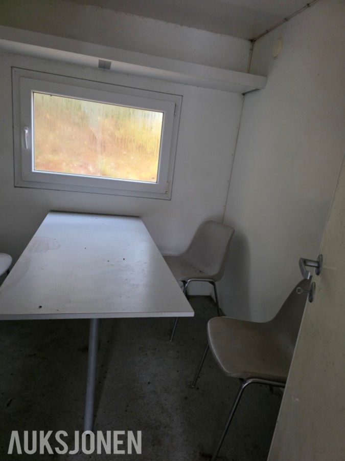 Arnpro Mannskapsbrakke skifthenger- garderobe- toalett- oppholdsrom