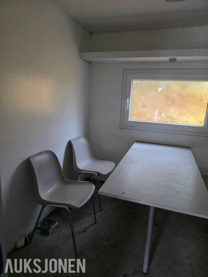 Arnpro Mannskapsbrakke skifthenger- garderobe- toalett- oppholdsrom
