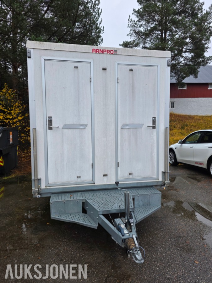 Arnpro Mannskapsbrakke skifthenger- garderobe- toalett- oppholdsrom