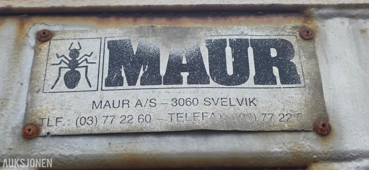 1992 Maur Bilpåbygg 200 AMB-1D tippkjerre