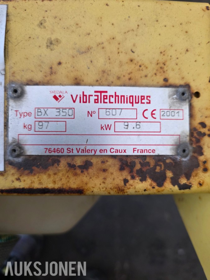 2001 Svedala Dynapac BX350 asfalt/betongsag