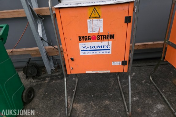 Strømskap 63 A-230 V 