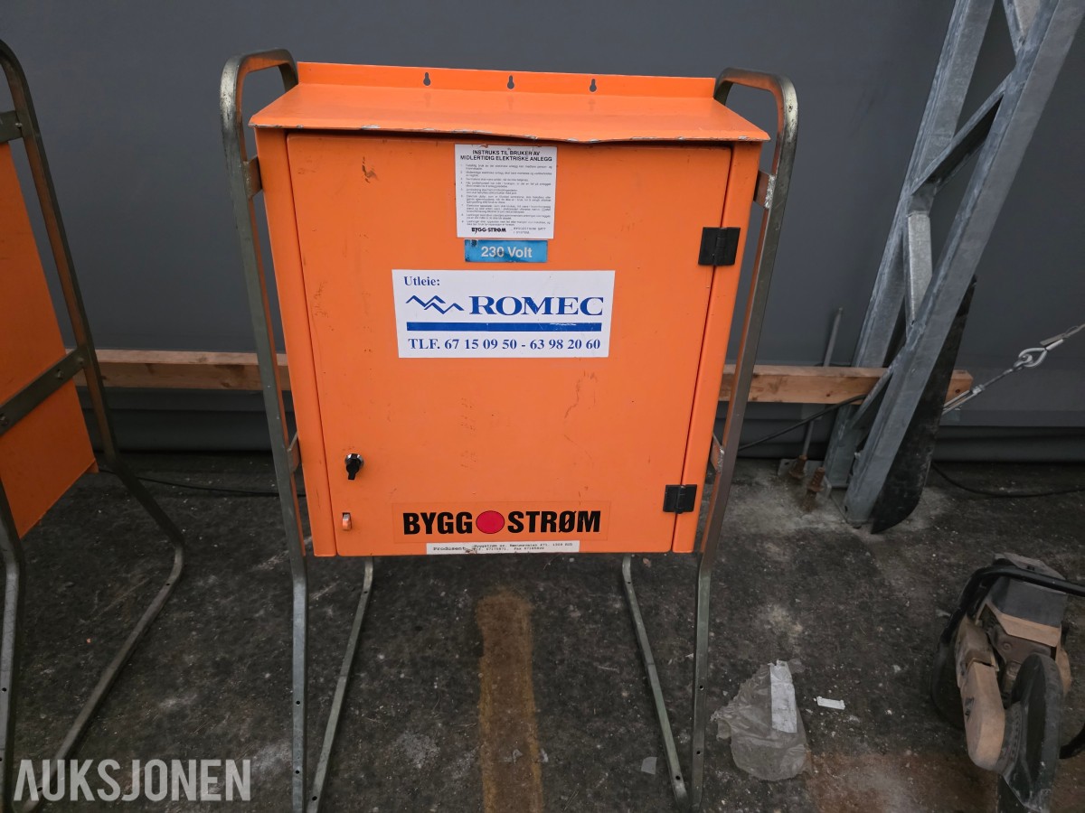 Strømskap 63 A-230 V