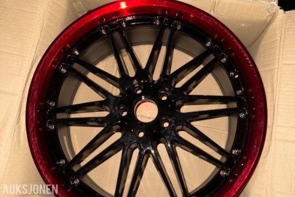 2008 Linea Corse felger – 19x8,5 – 5x112 – Aldri brukt