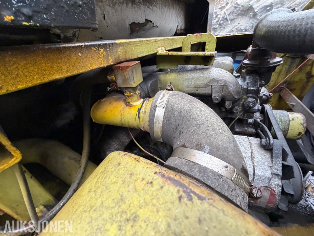 1982 Clark C500-Y35D Gaffeltruck, hydr gaffelspredning, tilt