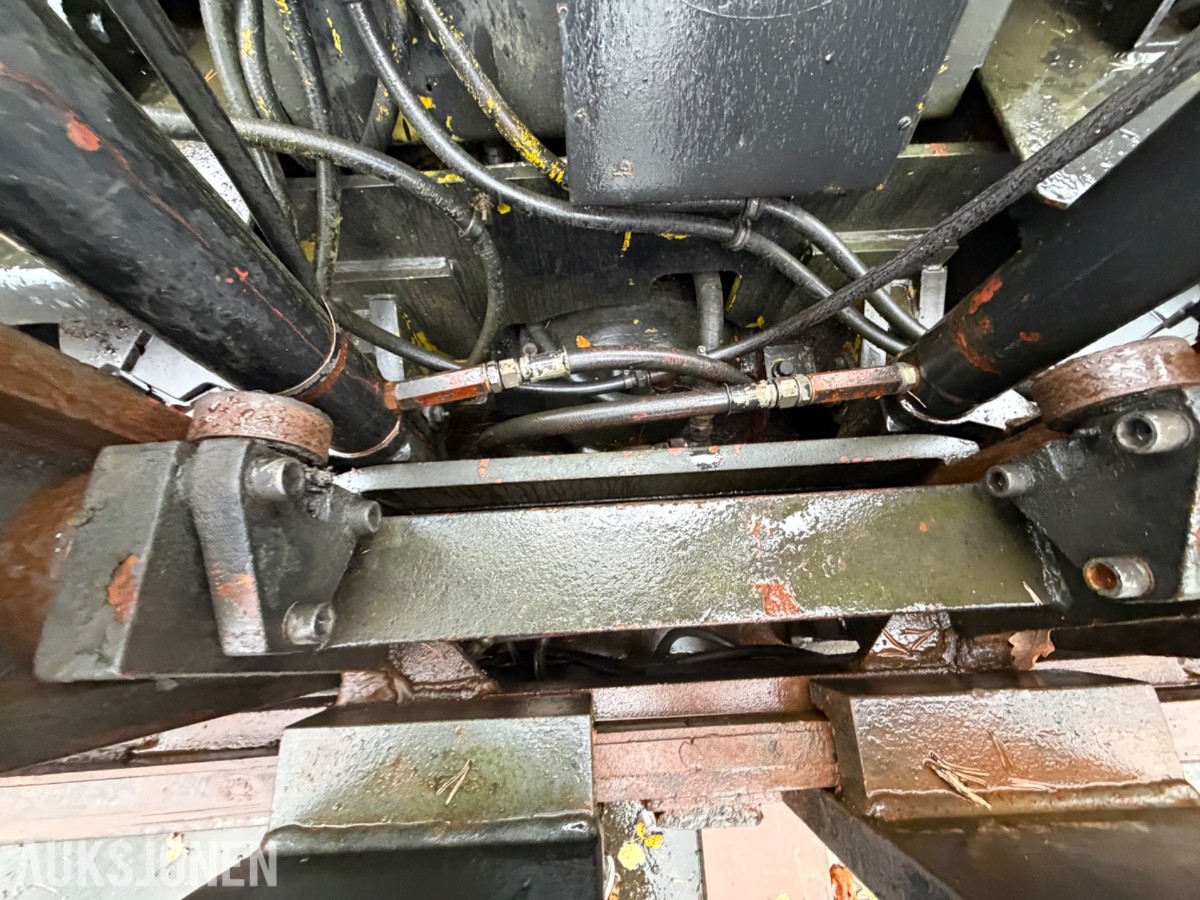 1982 Clark C500-Y35D Gaffeltruck, hydr gaffelspredning, tilt