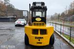 1982 Clark C500-Y35D Gaffeltruck, hydr gaffelspredning, tilt
