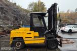 1982 Clark C500-Y35D Gaffeltruck, hydr gaffelspredning, tilt