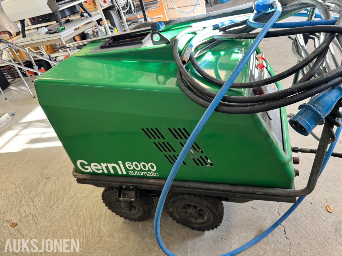 1992 Gerni G6000 varmtvanns høytrykksspyler 230V 3-fas