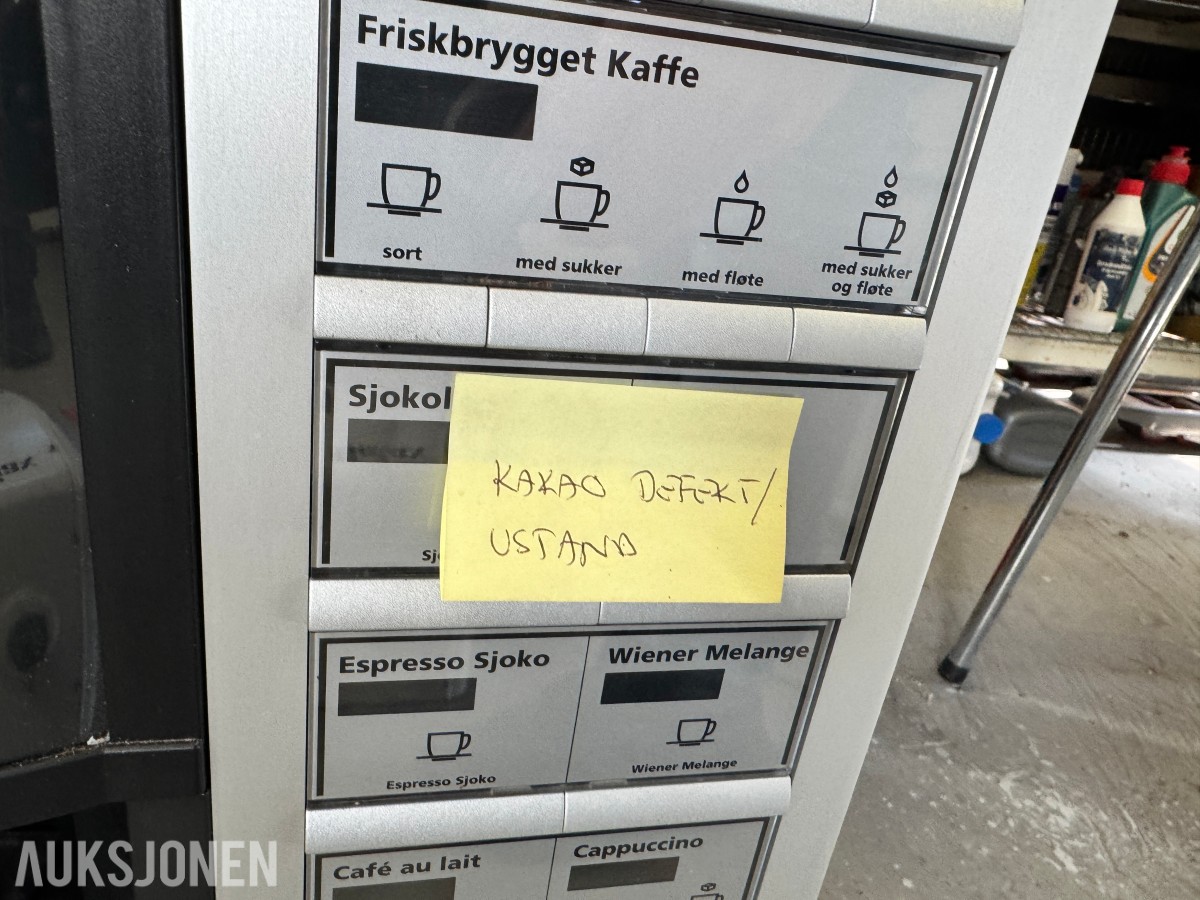 Gevalia kaffemaskin 230 v med vanntilkobling