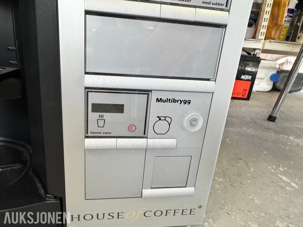 Gevalia kaffemaskin 230 v med vanntilkobling