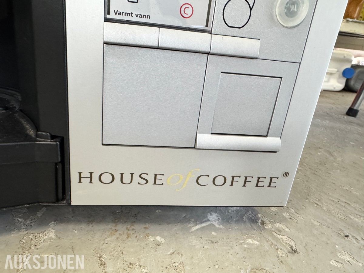 Gevalia kaffemaskin 230 v med vanntilkobling