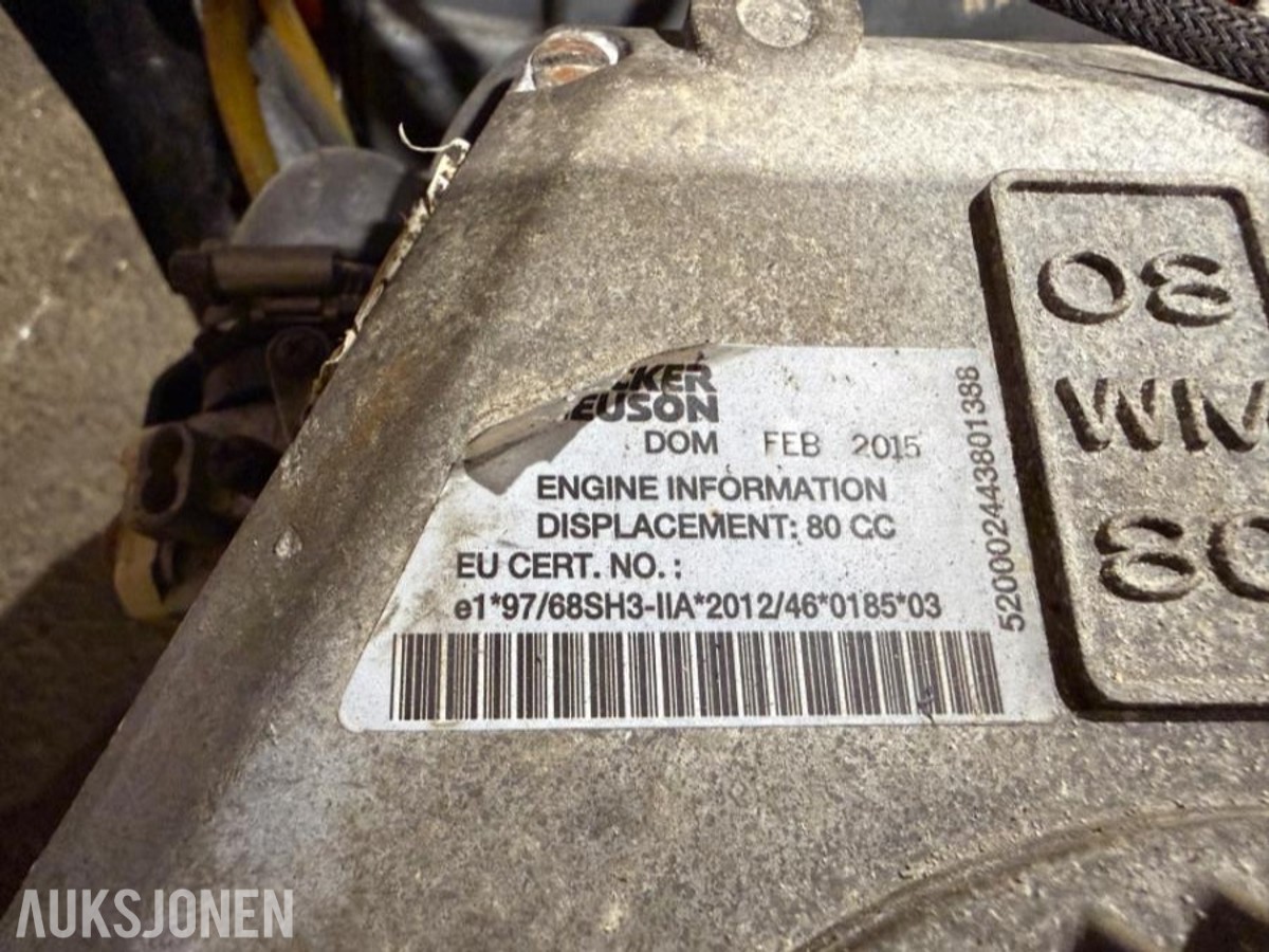 2015 Wacker Neuson BS60-2i Totaktsstamper - Reparasjonsobjekt