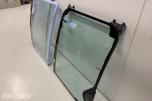 2 x frontruter med ramme til ZX75/ZX85/ZX135/ZX225