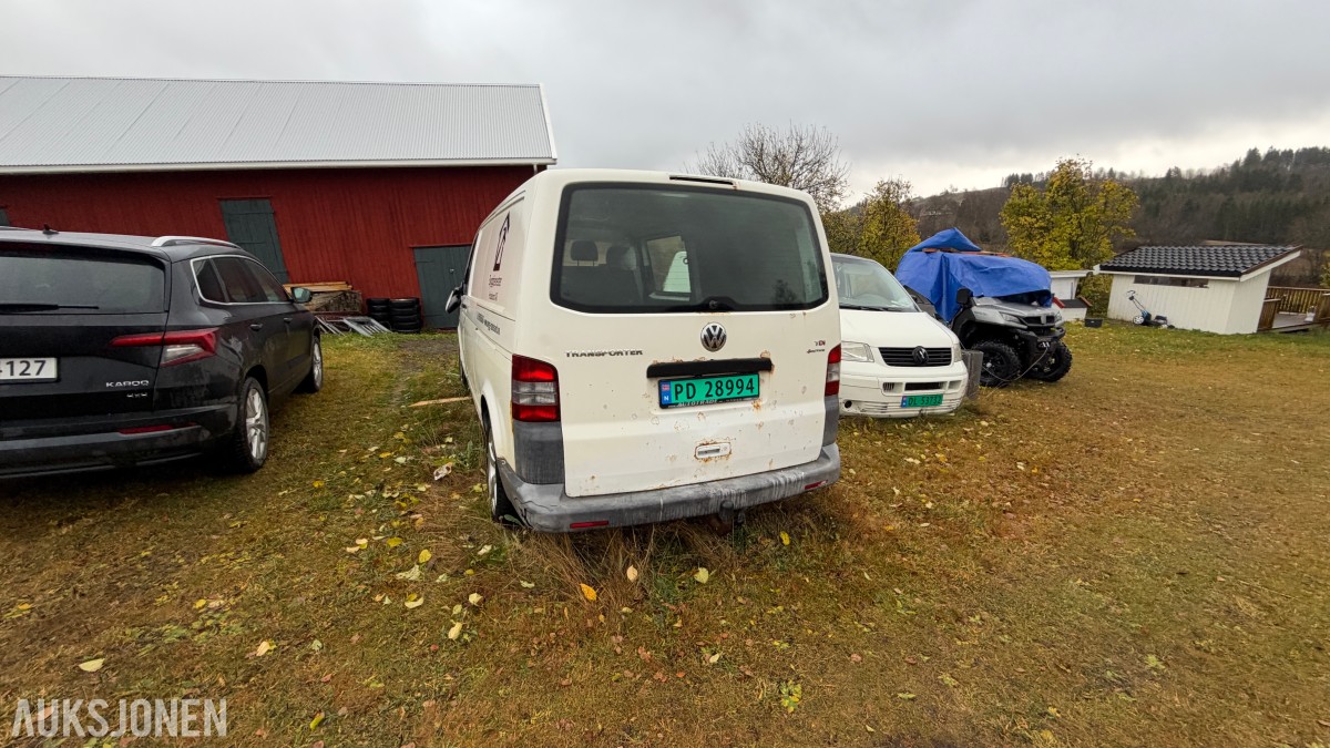 2008 Volkswagen TRANSPORTER 2.5-131 D 4MOTION - Delebil