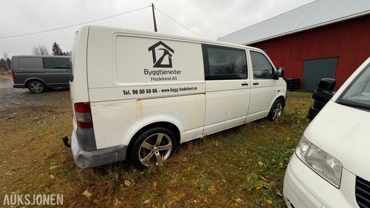 2008 Volkswagen TRANSPORTER 2.5-131 D 4MOTION - Delebil