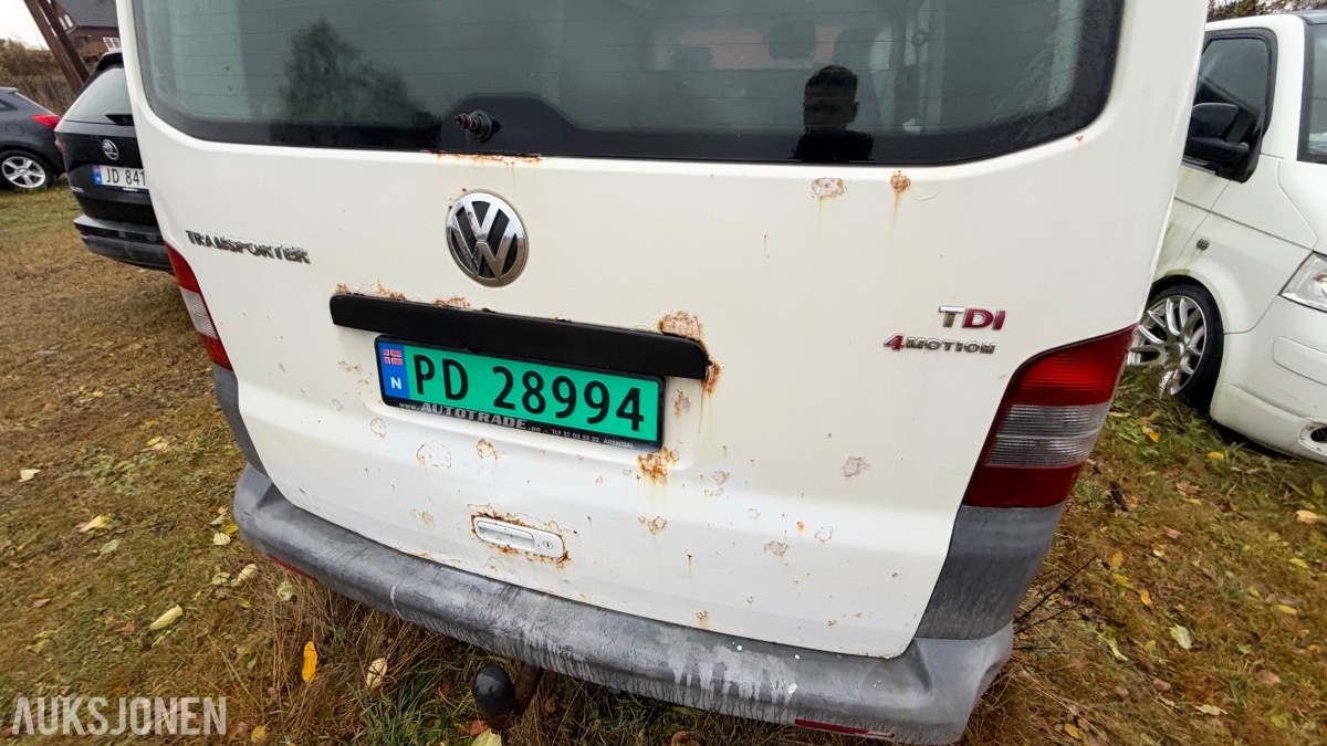 2008 Volkswagen TRANSPORTER 2.5-131 D 4MOTION - Delebil