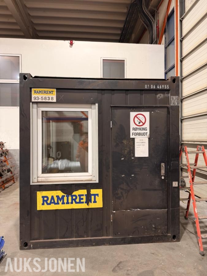Kontorcontainer 3000x2450xH2600mm