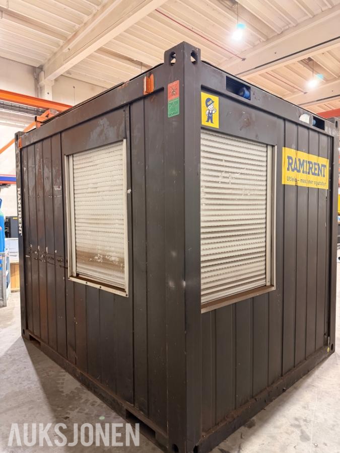 Kontorcontainer 3000x2450xH2600mm