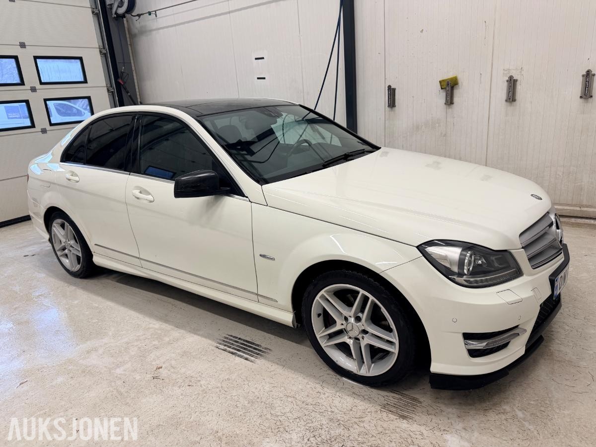 2012 Mercedes-Benz C 200 CDI 2.1 136HK AUTOMAT, CRUISEKONTROLL, SKINNSETER