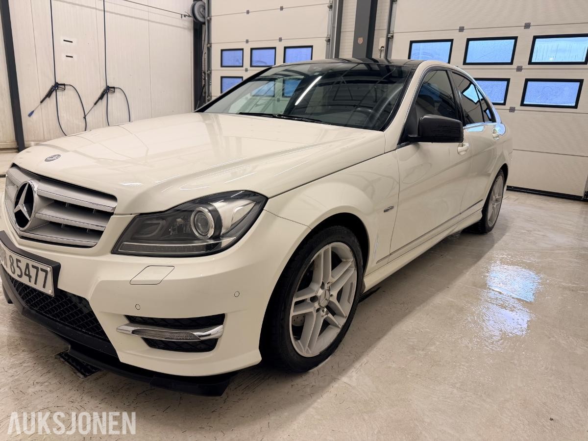 2012 Mercedes-Benz C 200 CDI 2.1 136HK AUTOMAT, CRUISEKONTROLL, SKINNSETER