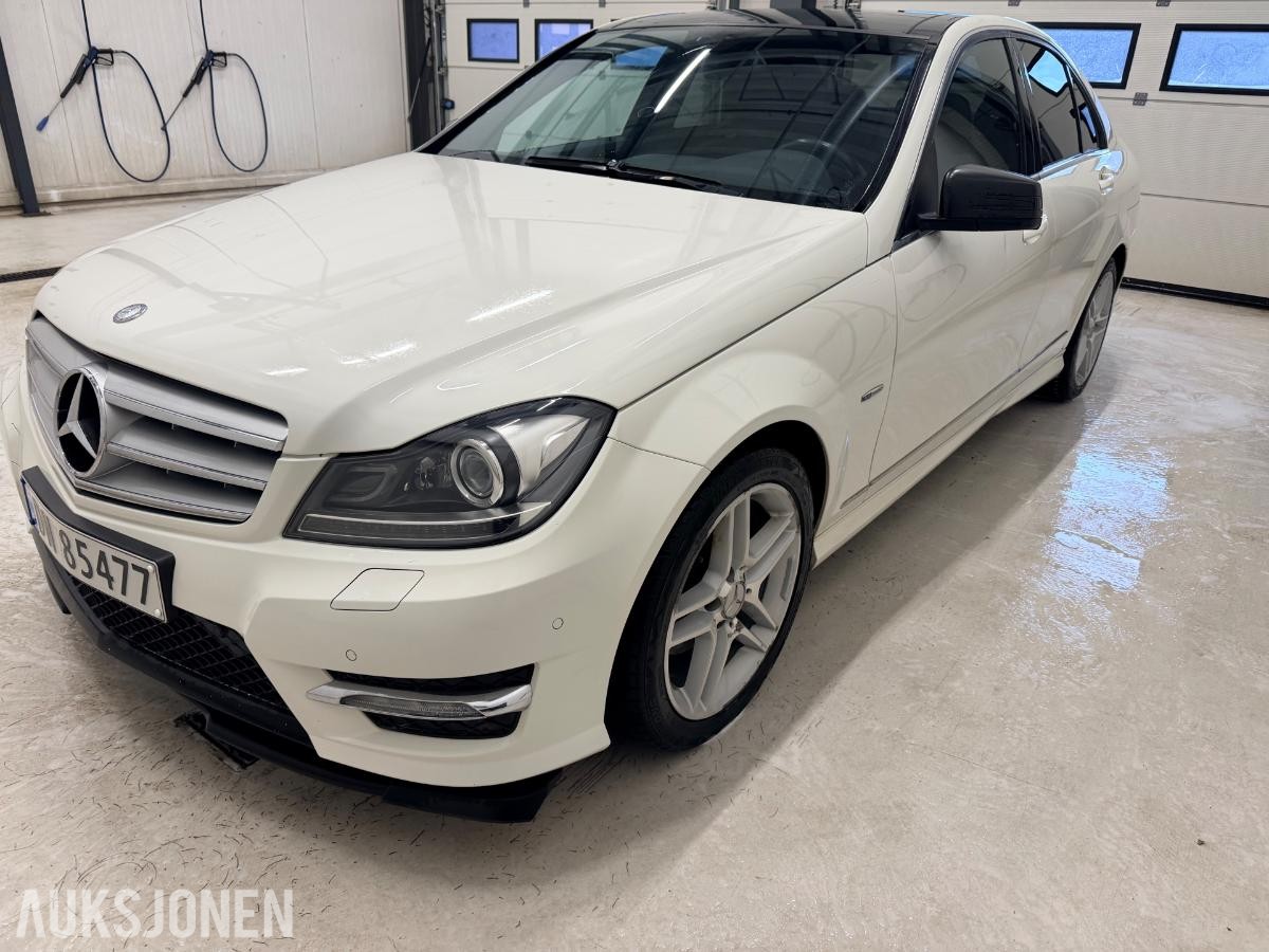 2012 Mercedes-Benz C 200 CDI 2.1 136HK AUTOMAT, CRUISEKONTROLL, SKINNSETER