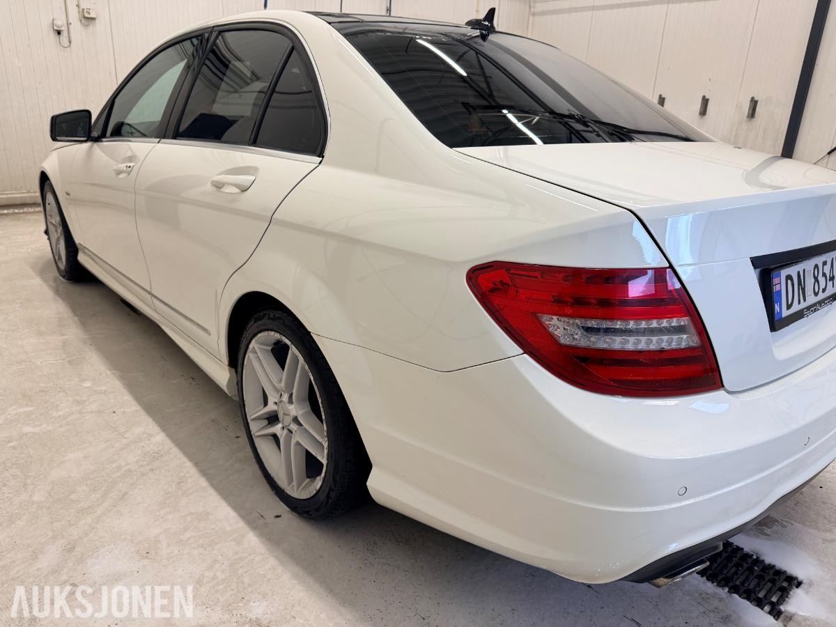 2012 Mercedes-Benz C 200 CDI 2.1 136HK AUTOMAT, CRUISEKONTROLL, SKINNSETER
