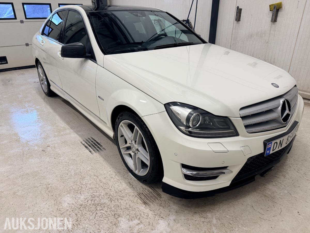 2012 Mercedes-Benz C 200 CDI 2.1 136HK AUTOMAT, CRUISEKONTROLL, SKINNSETER